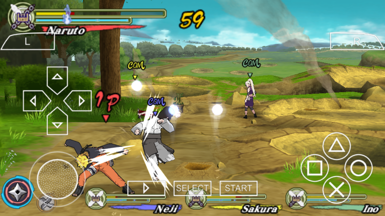 naruto shippuden ppsspp games free download